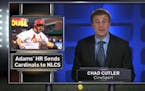 Adams' homer sends Cardinals to NLCS
