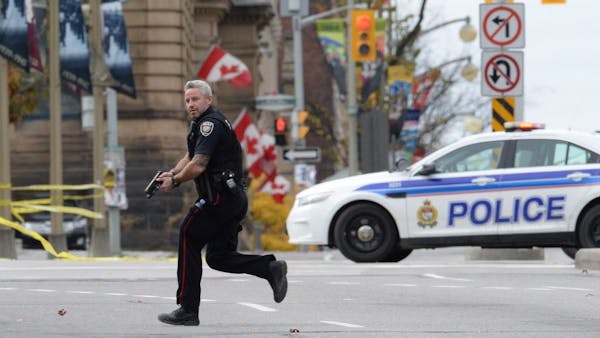Police: Soldier shot at war memorial in Ottawa