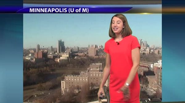 Afternoon forecast: Sunny, high of 40