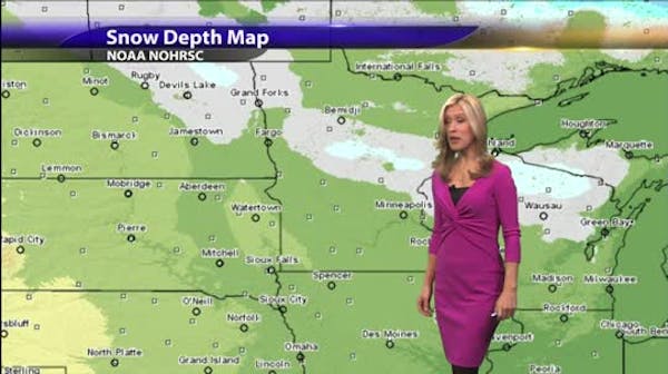 Evening forecast: Chance of light rain Friday, with more wind and cold coming