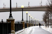Winter has come early to the Mississippi River in St. Paul and elsewhere.