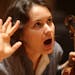 Moldovan violinist Patricia Kopatchinskaja, talked about her passion for music and the life a soloist in the practice space for the St. Paul Chamber O
