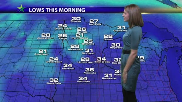 Morning forecast: First thaw in 12 days