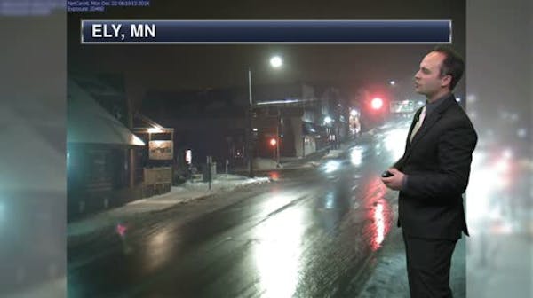 Morning forecast: Rain mixed with snow, high of 37