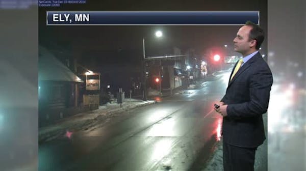 Morning forecast: Rain-snow mix turns mostly to snow