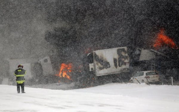 Deadly 123-vehicle pileup in Michigan