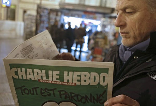 High demand in Paris for new 'Charlie Hebdo'