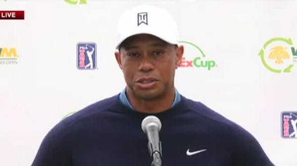 Tiger Woods prepares for Phoenix