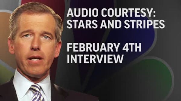 Audio of Brian Williams helicopter explanation