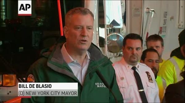 NYC mayor: Storm could be city's biggest ever