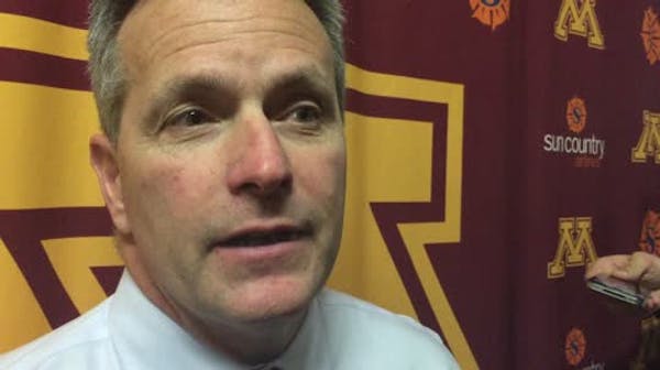 Lucia disappointed with Gophers inability to finish