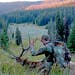 Alec Underwood, a student at the University of Montana in Missoula, arrowed this 5x5 bull on opening weekend of the 2014 Montana archery elk season.