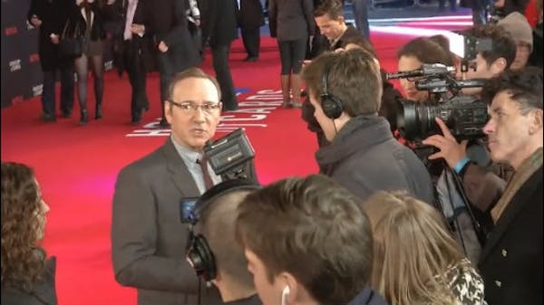 Spacey premieres new Season of 'House of Cards' in London