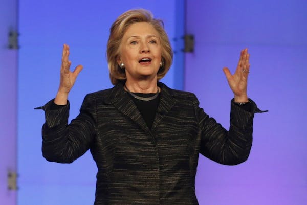 Clinton doesn't mention emails in speech