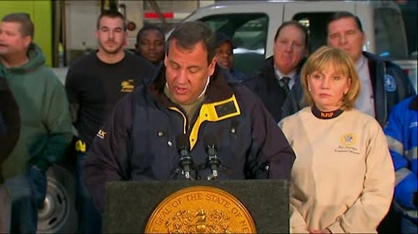 NJ Gov. Christie declares state of emergency