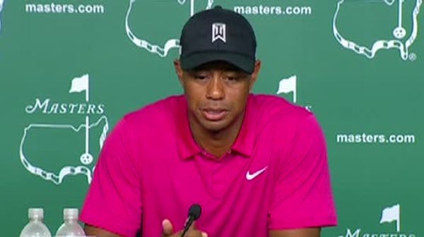 Tiger Woods discusses return to Masters