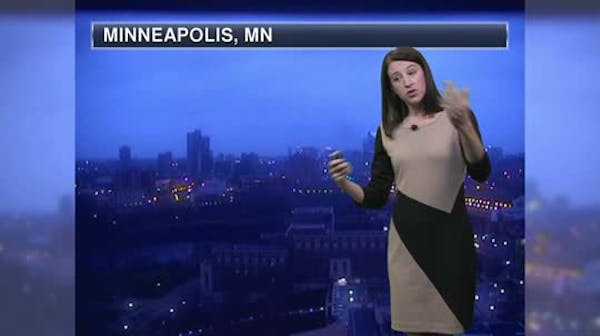 Afternoon forecast: Cloudy, with a warmer week ahead
