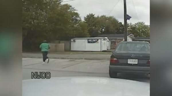 S.C. dash cam video shows officer chase