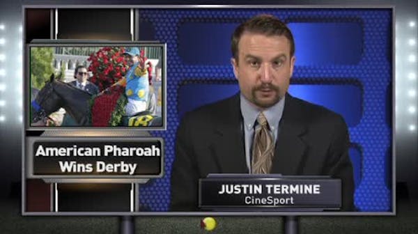 American Pharoah wins Kentucky Derby