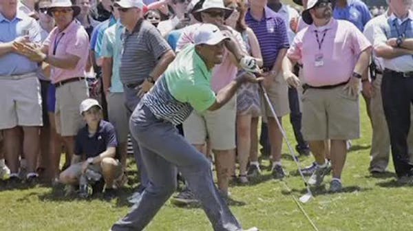Tiger struggles in Rd. 3 of Players Championship