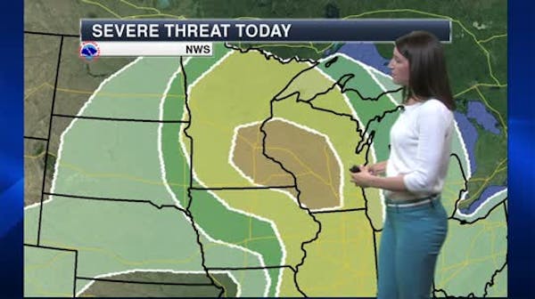 Morning forecast: Scattered showers and storms