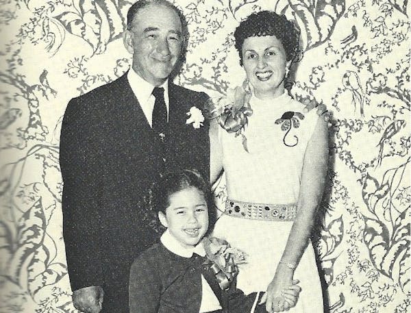 Minnesota-born Susan Berman, with her parents. Davie Berman associated with mobsters in the Twin Cities. Grace Berman was a showgirl when she met her 