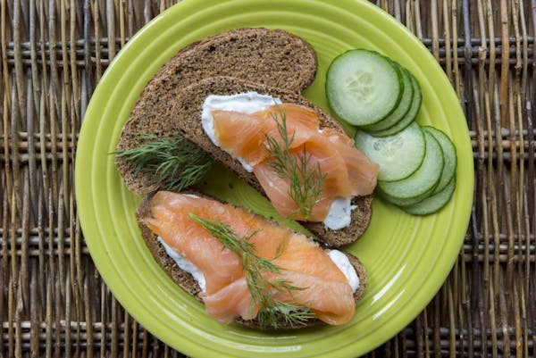 Swedish limpa makes great toast, but an even better foundation for those open-faced Scandinavian sandwiches called smørrebrød.