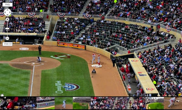 GigaPan photo from Target Field