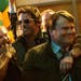 James Marsden, left, and Jack Black in “The D Train.”