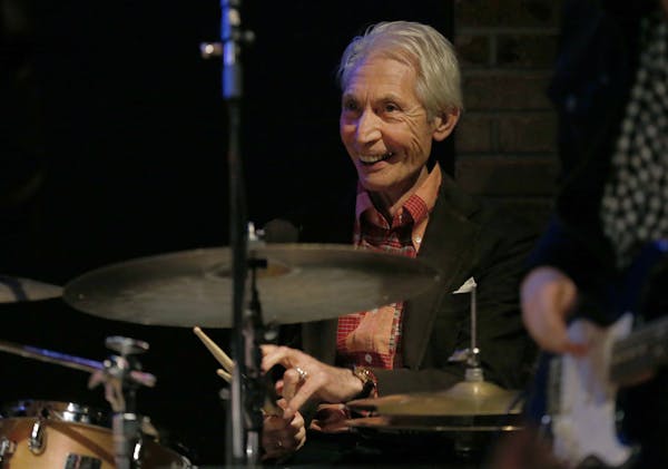 Rolling Stones drummer Charlie Watts made a suprise appearance and sat in with Band 2 at the Dakota Jazz Club. Band 2 features Tim Ries (saxophone) an
