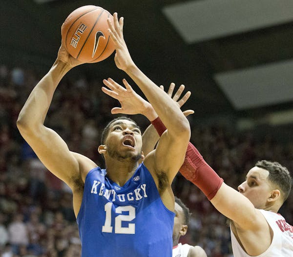 Kentucky’s Karl-Anthony Towns needs polishing on offense.