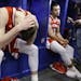 Twitter users unloaded on Wisconsin forward Sam Dekker, left, after a cold shooting performance against Duke in the NCAA title game in April. “Twitt