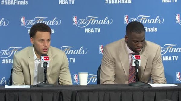 Curry, LeBron talk NBA Finals Game 5