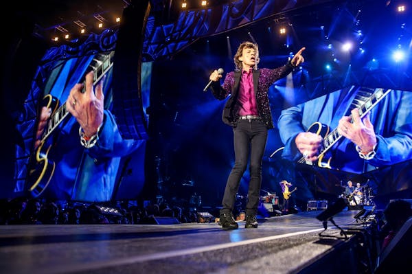 Mick Jagger performed at the Rolling Stones Zip Code Tour opening night at Petco Park on May 24 in San Diego.