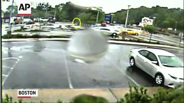 Surveillance video of Boston terror suspect's fatal shooting