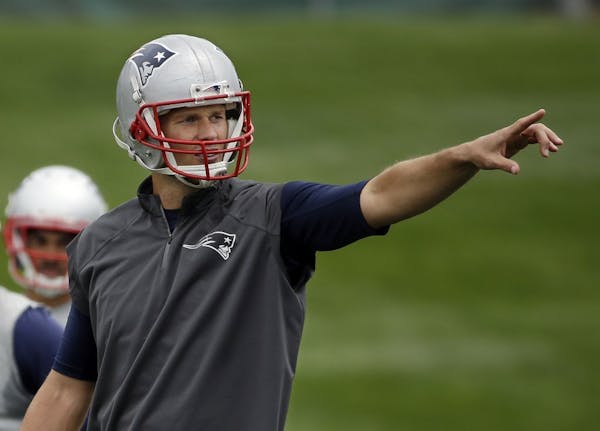 Patriots quarterback Tom Brady