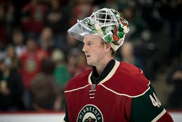 Goalie Devan Dubnyk is enjoying his and the Wild’s hot streak since he joined the team in mid-January. “It’s been a crazy ride,” he said. Dubn