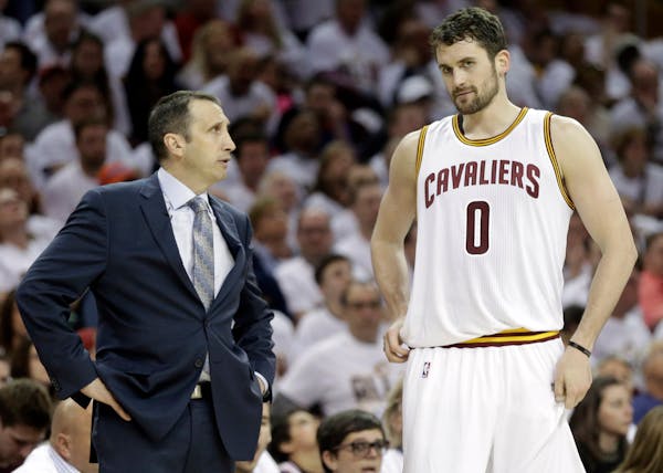 Will Kevin Love be back with coach David Blatt and the Cavaliers? Stay tuned.