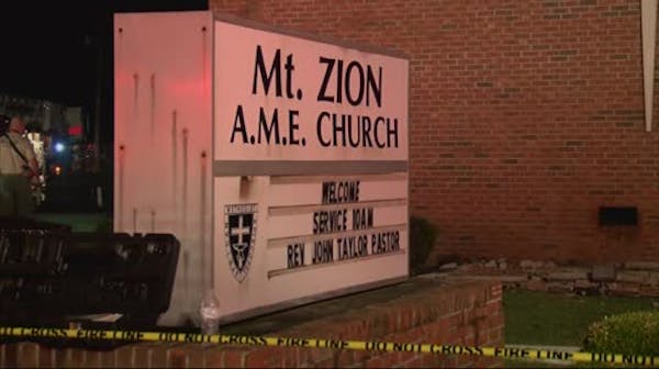 Fire in South Carolina black church Investigated