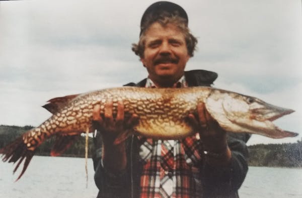 Larry McCormick was happiest when fishing.