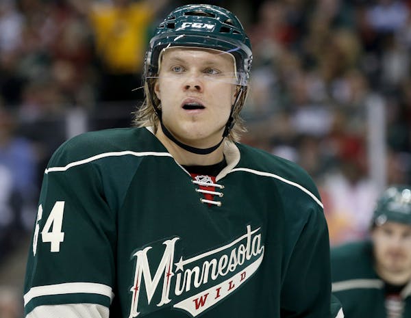 Mikael Granlund signed a two-year, $6 million deal with the Wild on Wednesday.