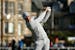United Statesí Dustin Johnson drives the ball from the 2nd tee during the second round of the British Open Golf Championship at the Old Course, St. A
