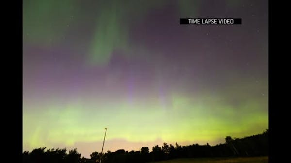 Minnesota northern lights dazzle skygazers