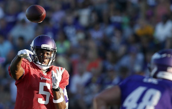 Off the field and away from the cameras, Vikings quarterback Teddy Bridgewater has made a strong impression on his coaches and teammates.