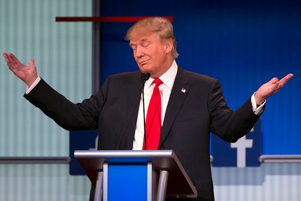 Trump jolts first GOP presidential debate