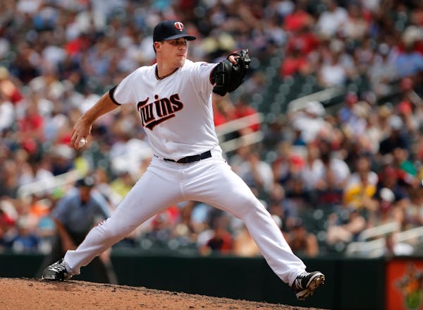 Twins reliever Trevor May