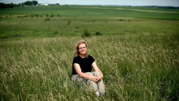 Ann Houghton’s 80-acre farm in Jordan is threatened by a new road. Of the suburban sprawl, she says, “If things keep going the way they are, it se