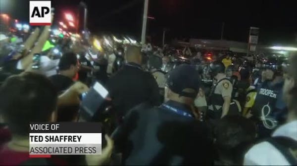 Fourth night of confrontations in Ferguson