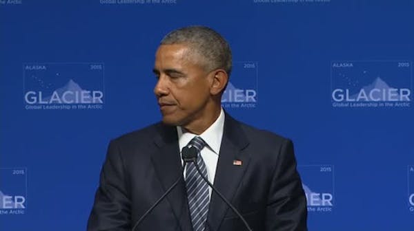 Obama depicts stark future without climate action