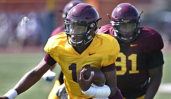 Freshman quarterback Demry Croft possesses many skills, but Gophers coach Jerry Kill would rather redshirt him if possible.